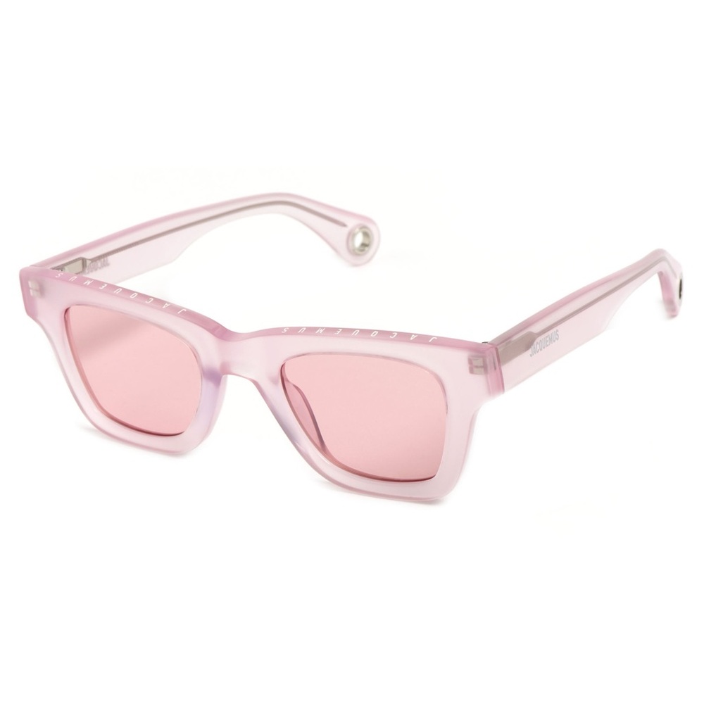 Jacquemus les lunettes nocio sunglasses in pink